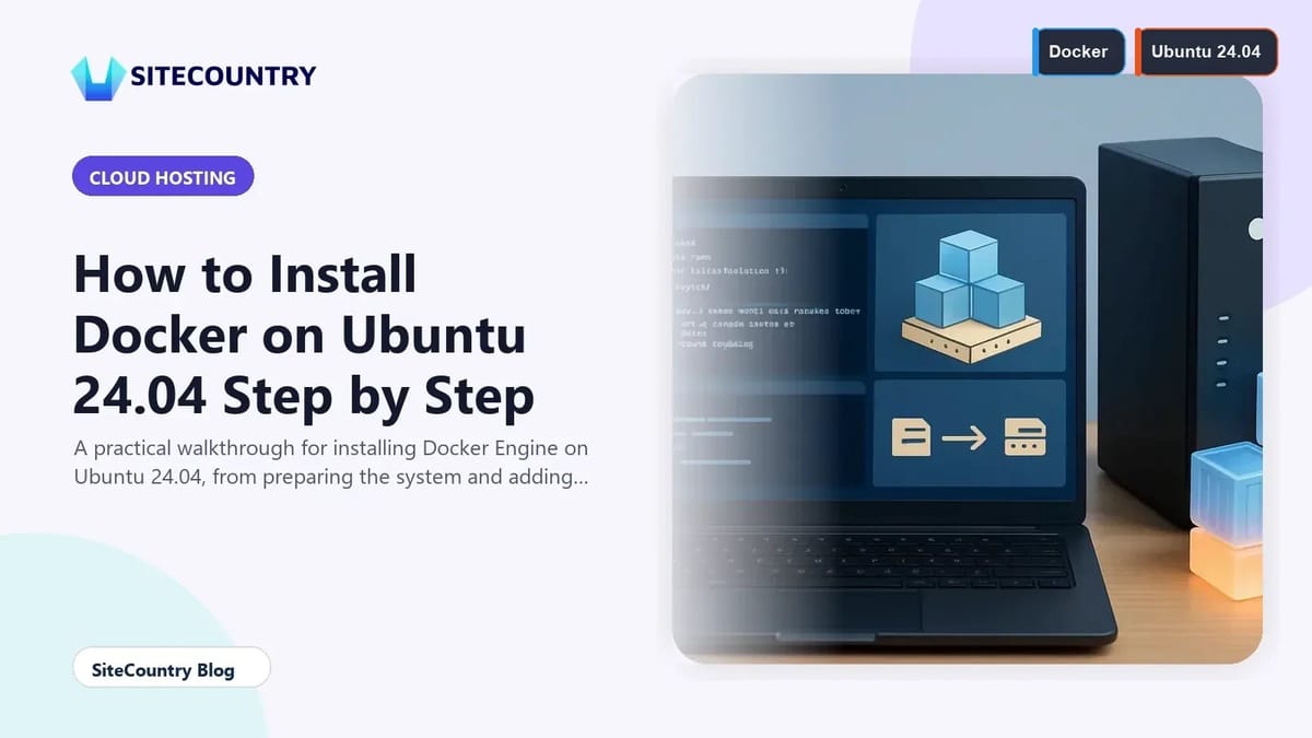 How to Install Docker on Ubuntu 24.04 Step by Step