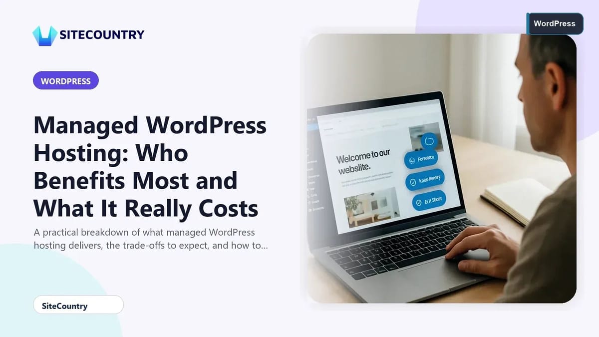 Managed WordPress Hosting: Who Benefits Most and What It Really Costs