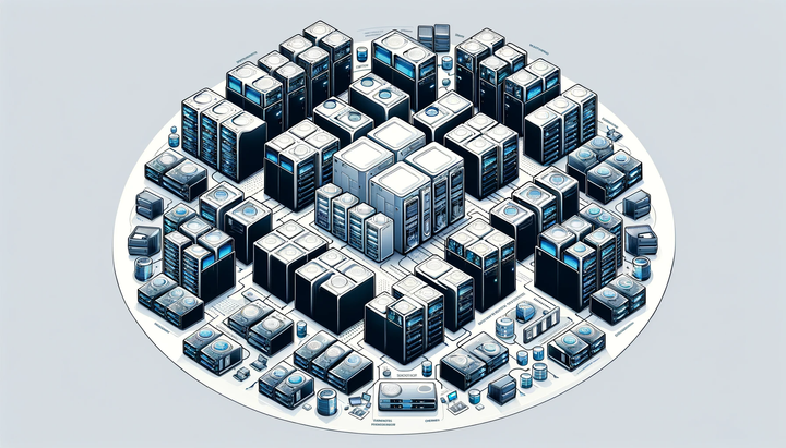  illustration of VPS server setup.