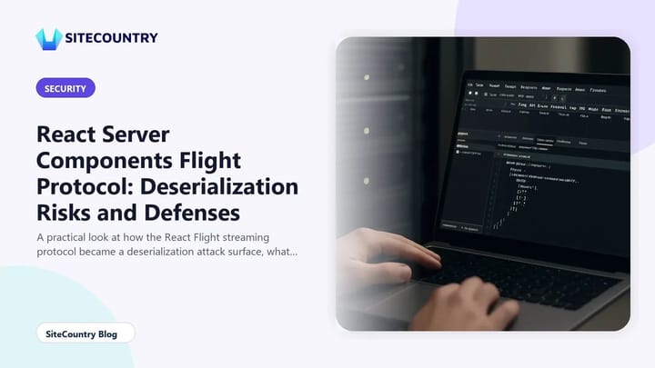 Developer inspecting React Flight streaming payloads in browser network tools
